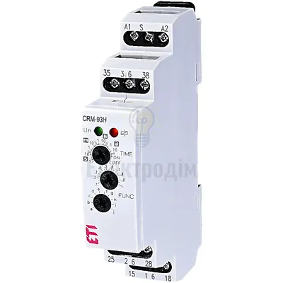 ETI Багатофункціональне реле часу CRM-93 H UNI 12-240V AC/DC (3x8A_AC1) 2470002 — купити в Електродім