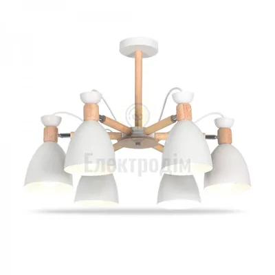 AL6196-1ARD 6*E27*40W 650*430mm білий SCANDY 80101 — купити в Електродім