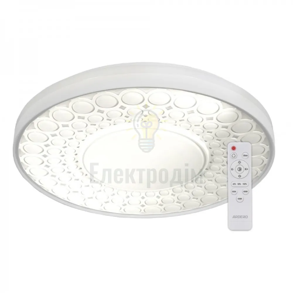 AL6046ARD 72W коло 5760LM 2700-6500K 490*490*80mm SUNFLOWER 80047 
