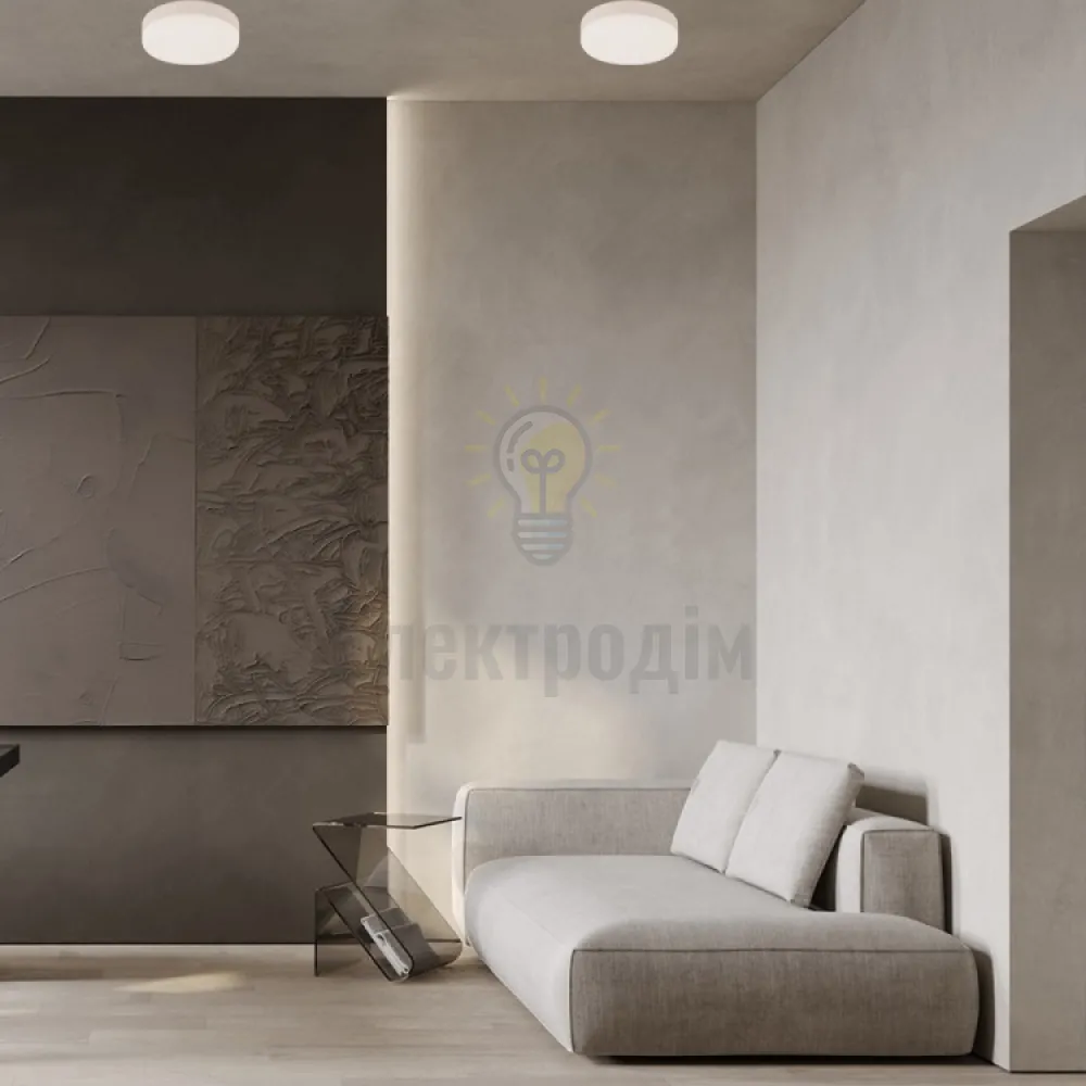 AL708ARD 18W коло накладний 1800Lm 5000K 120*40mm 80001  - фото 3