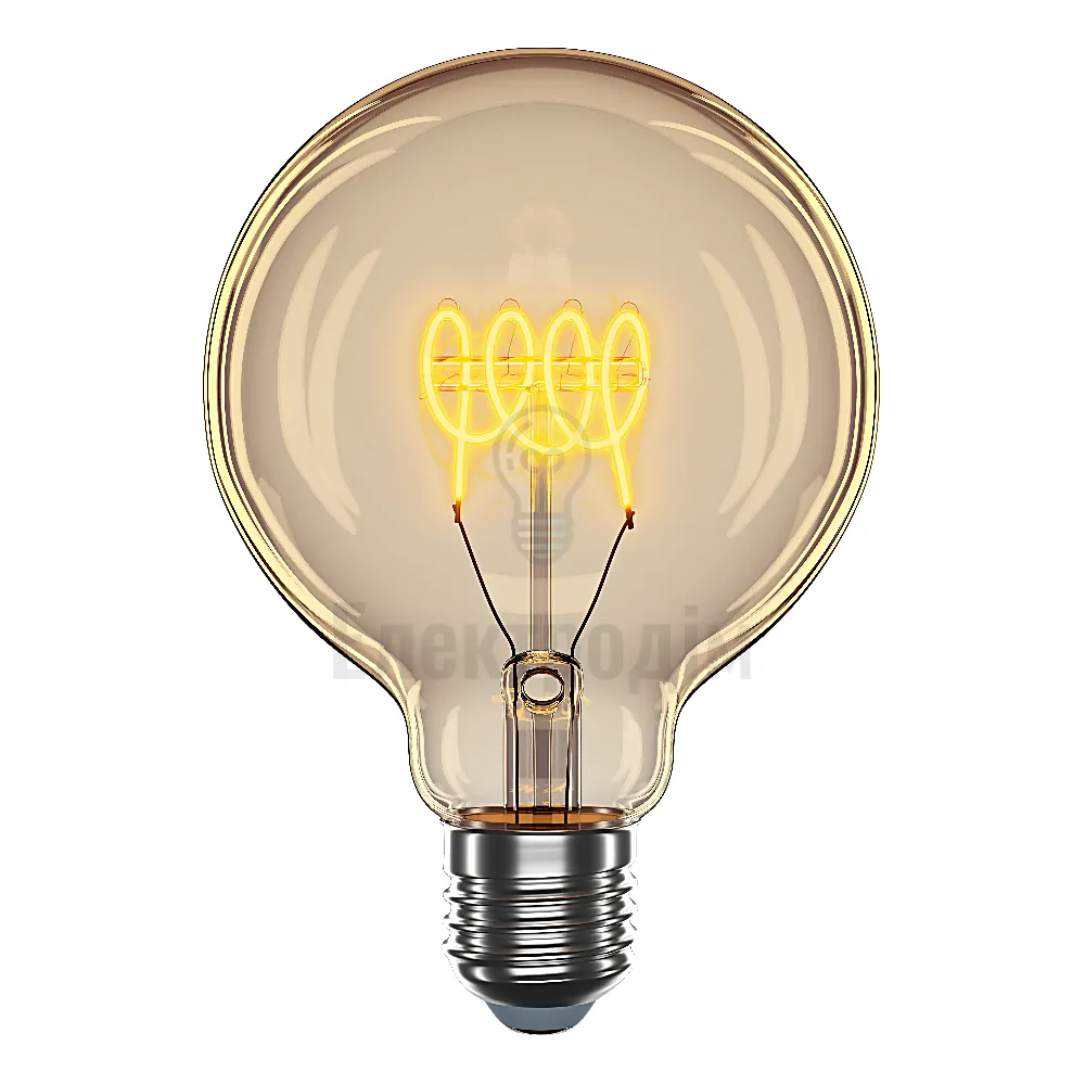 LED лампа VELMAX V-Filament-Amber-ST64-Петля, 4W, E27, 2700K, 300Lm 21-46-54 