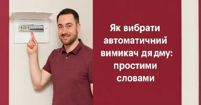 Як вибрати автоматичний вимикач для дому — стаття в блозі Електродім