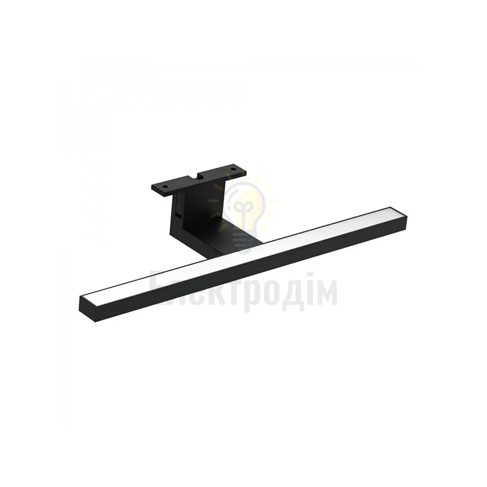 AL5081ARD 230V 5W 260LM 4000К 300*85*45mm IP44 чорний, матовий розсіювач 80685  - фото 2