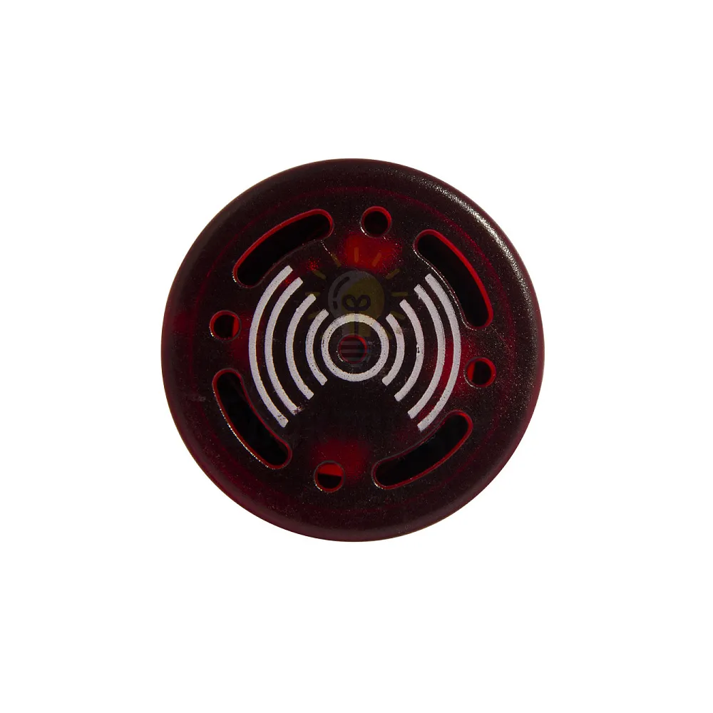 Сигнальна арматура Зумер блимаючий АСКО AD22-22 BM/r 220V АC червоний A0140030159  - фото 1