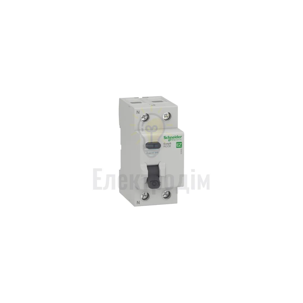Диференційний вимикач (ПЗВ) Schneider Electric EASY9 2P AC 30mA 40А EZ9R34240 