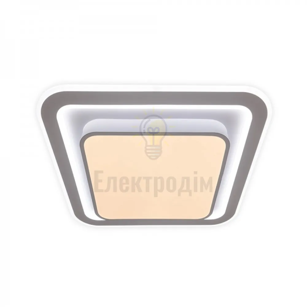 AL6400ARD 80W квадрат 6240Lm 3000K-6500K 480*480*70mm PEARL S 80242  - фото 6