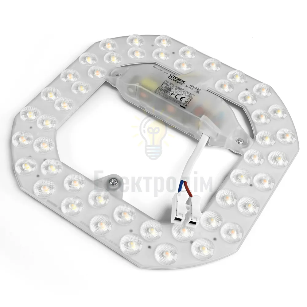 Рем комплект LED модуль для світильників 32W VIDEX VL-MLC-32C 3000-4000-6500K VL-MLC-32C  - фото 7