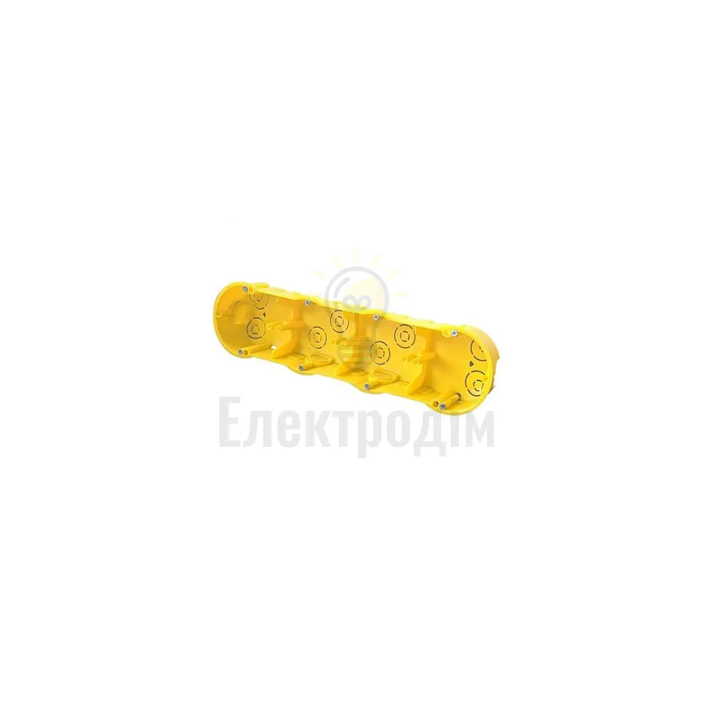 Коробка монтажна 4-на для твердих стін РК-4*60 Кова-Електро РК-4*60 