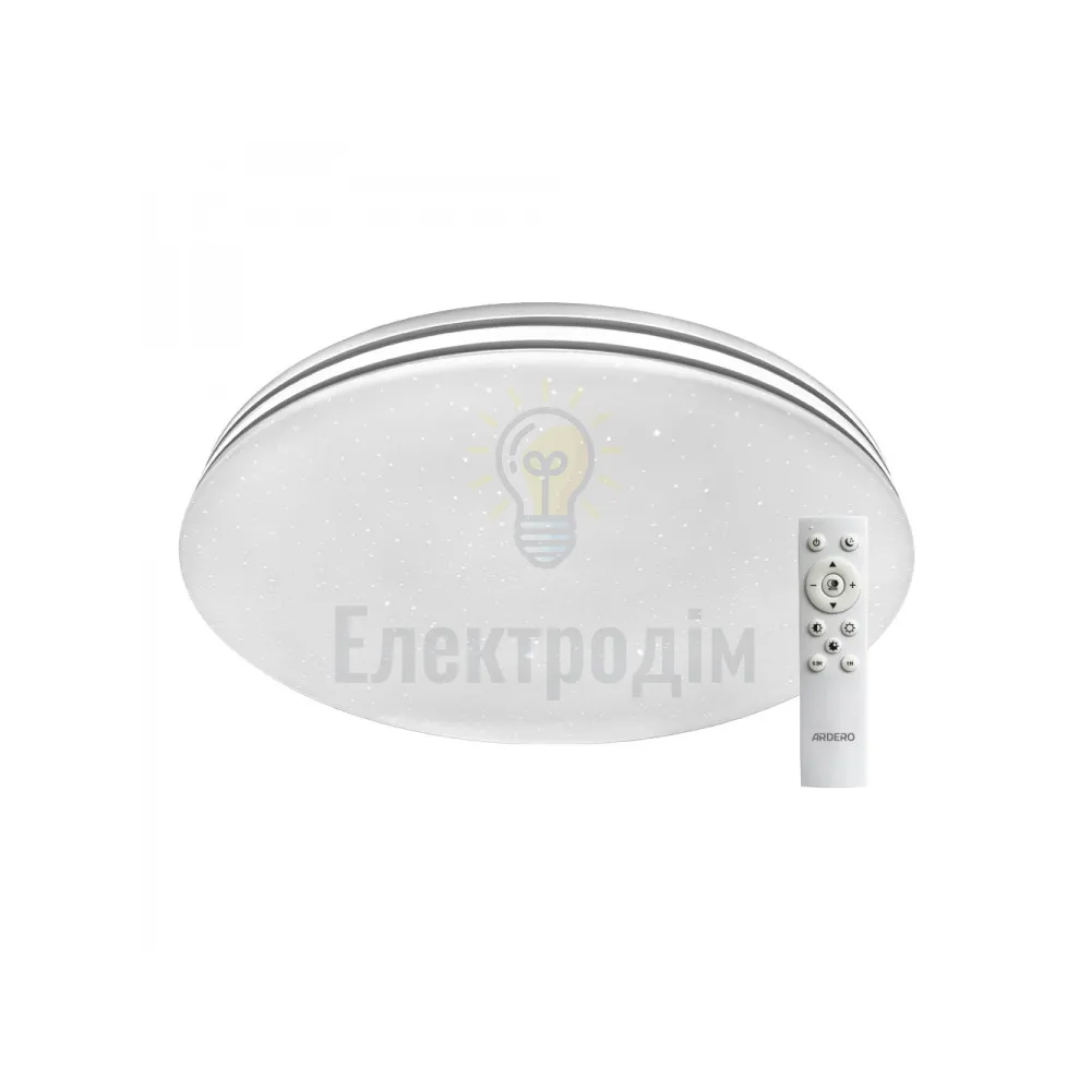 AL5750ARD 54W коло 3920Lm 2700-6500K 380*70mm SILVER 80696  - фото 4