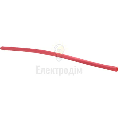 Термозбіжна трубка АСКО 2,0 / 1,0 червона A0150040357 — купити в Електродім