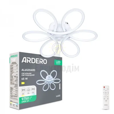AL6520ARD 65W 4900Lm 3000K-6000K 420*110mm білий LUCE 80493 — купити в Електродім