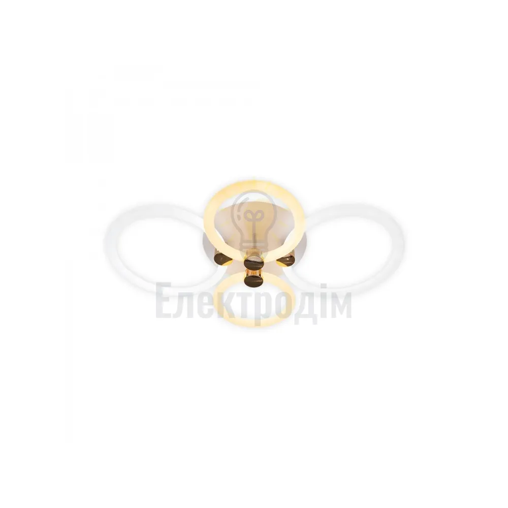 AL6134-1ARD 76W коло 8450Lm 3000K-6500K 615*415*130mm FELICITY GOLD 80072  - фото 2