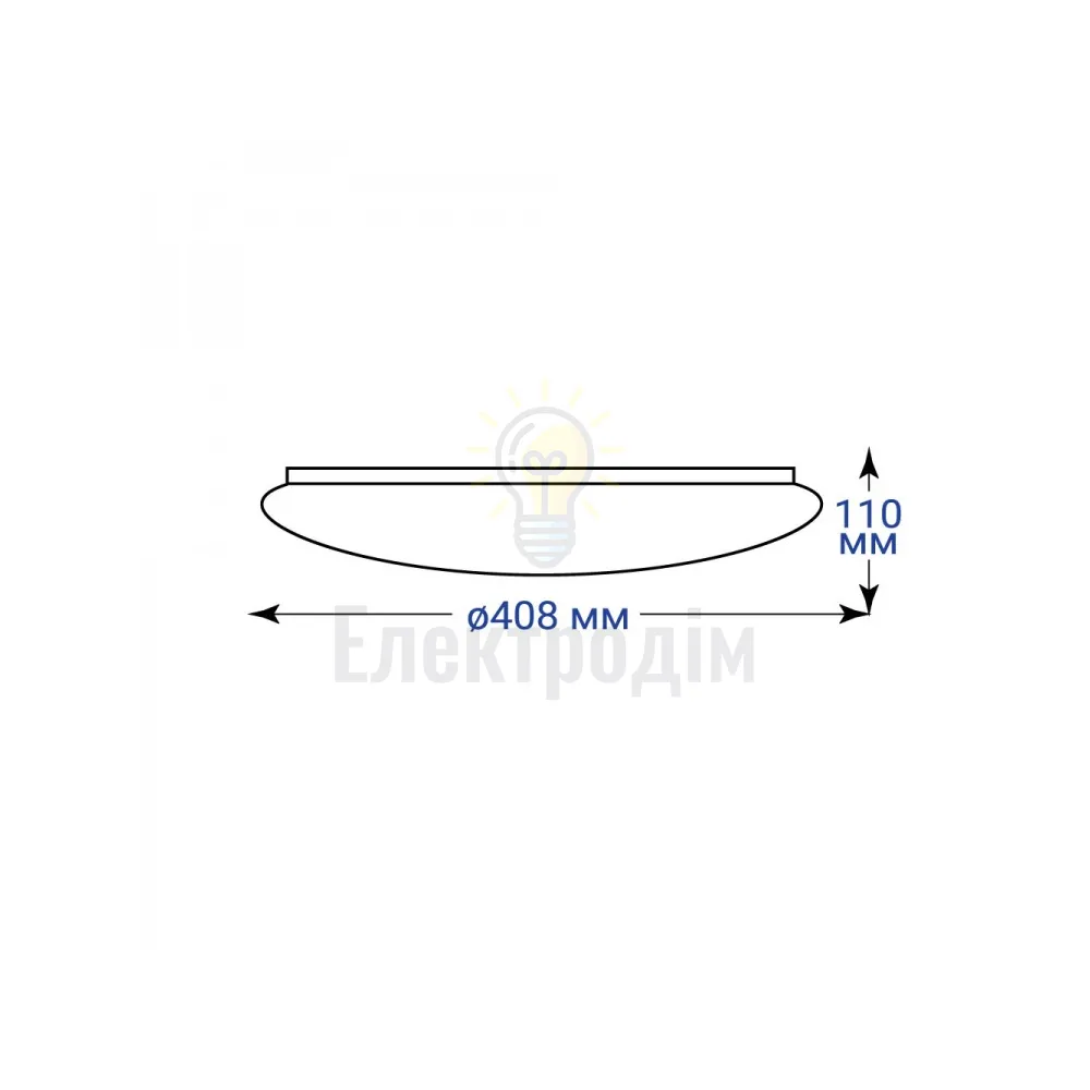 AL588 24W коло накладний зірк. небо 1920Lm 5000K 408*110mm 40193  - фото 4