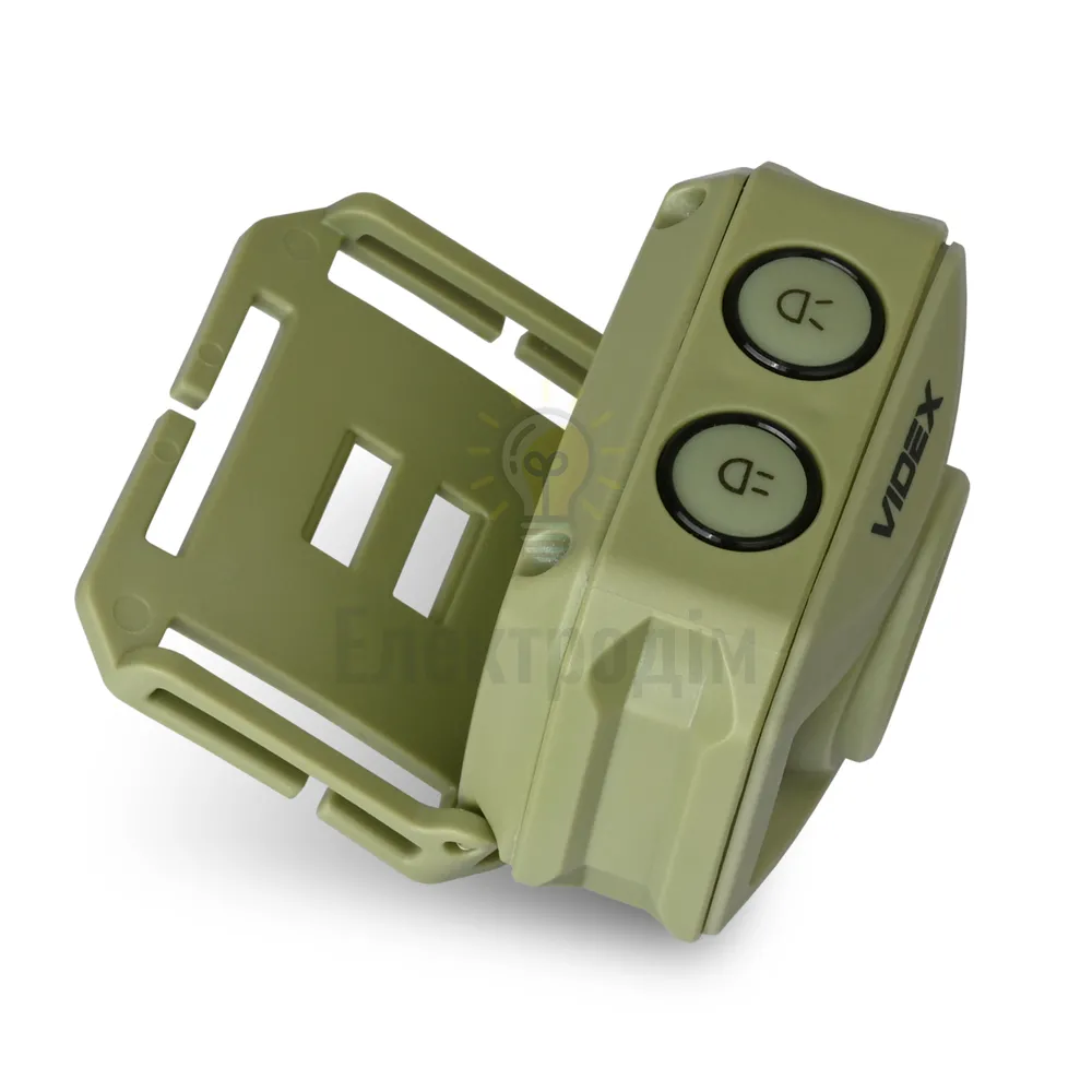 Налобний світлодіодний ліхтарик VIDEX 120Lm RED VLF-H085R-TAC  - фото 2