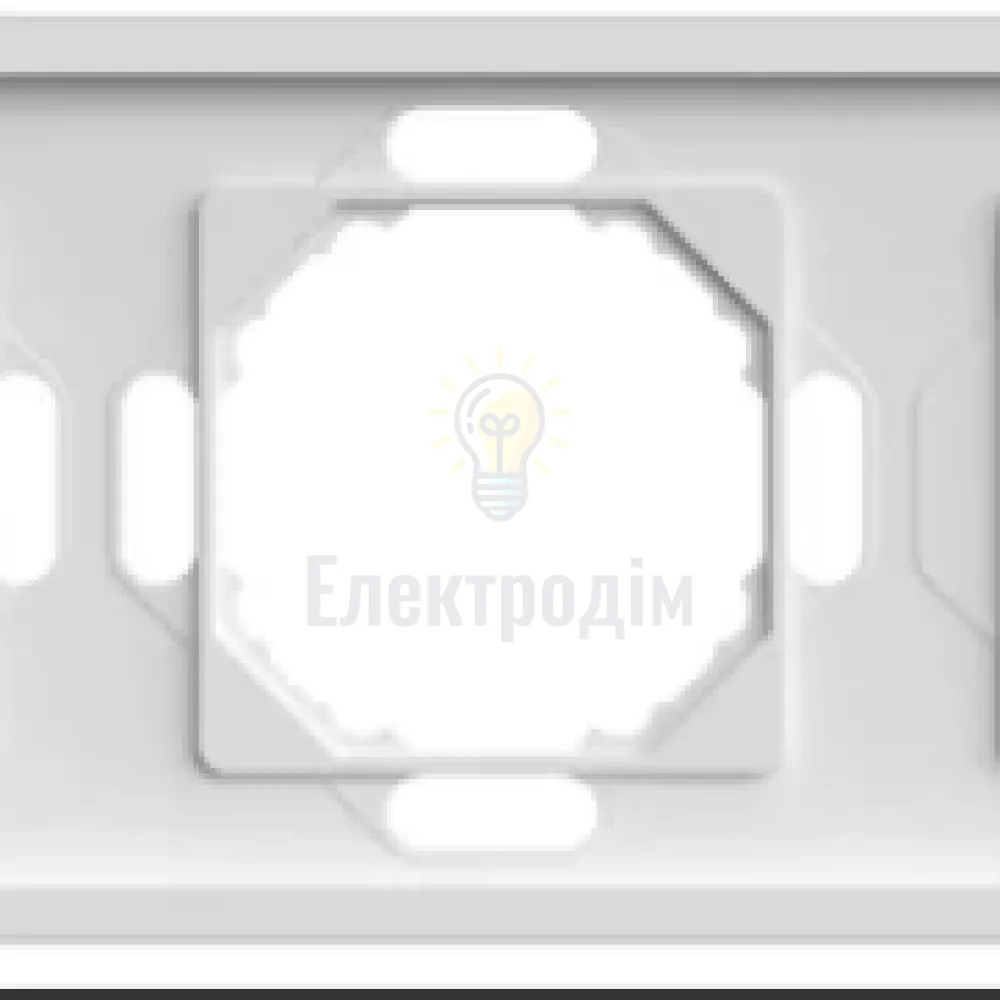 EF105-W рамка 5-місна універсальна білий Soft 80732 