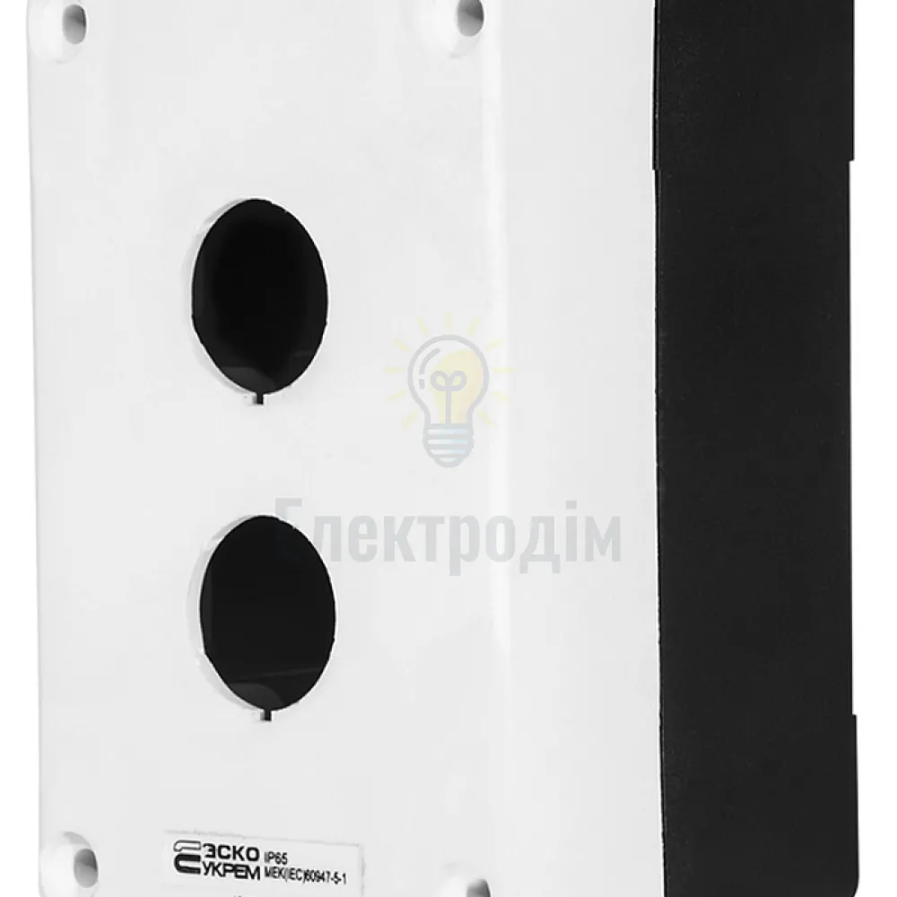 АСКО Корпус HJ9-2 (2-місний) БІЛИЙ A0140020035  - фото 2