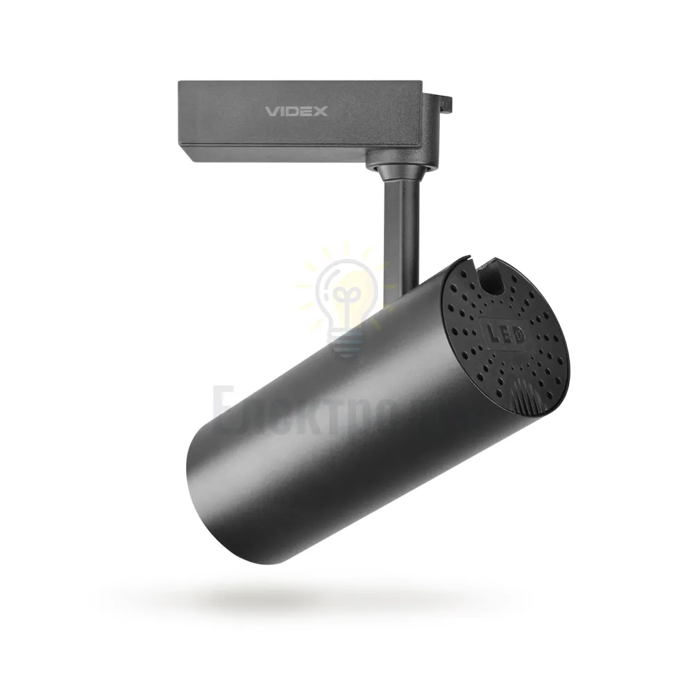 Трекові LED світильник трековий VIDEX 30W 4100K чорний VL-TR04-304B  - фото 2