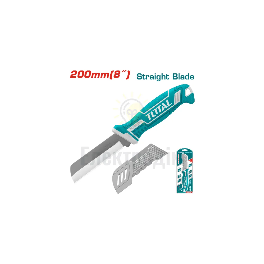 Ніж TOTAL THT51881 електрика, довжина 200мм THT51881 