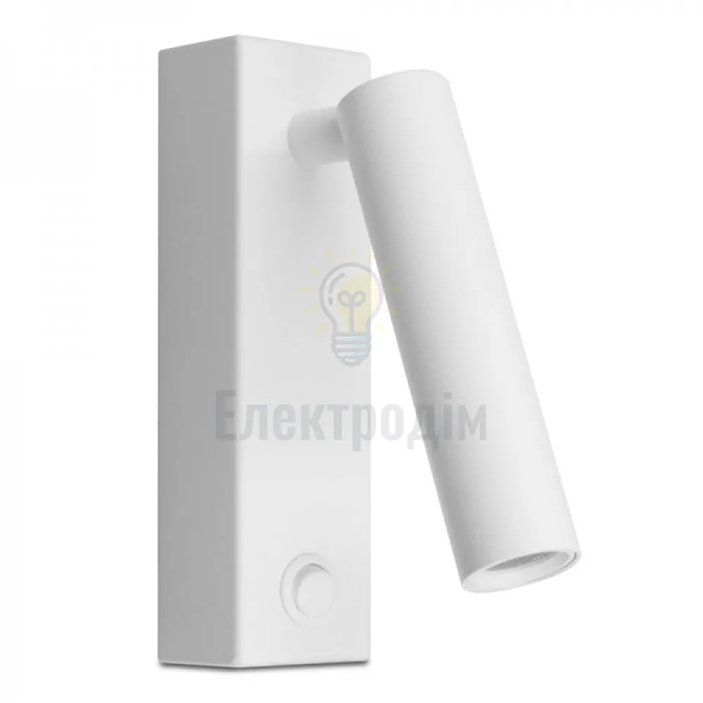 AL8162ARD 230V 3W, білий 180LM 4000К 140*40*75mm IP20 80991  - фото 1