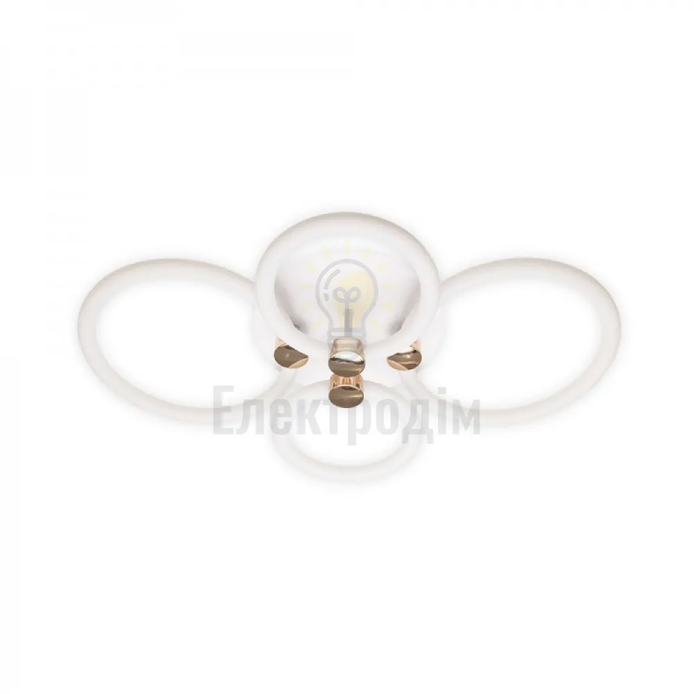 AL6134-1ARD 76W коло 8450Lm 3000K-6500K 615*415*130mm FELICITY GOLD 80072  - фото 3