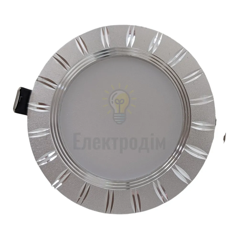LED панель Lemanso 7W 560LM 4500K хром LM488 
