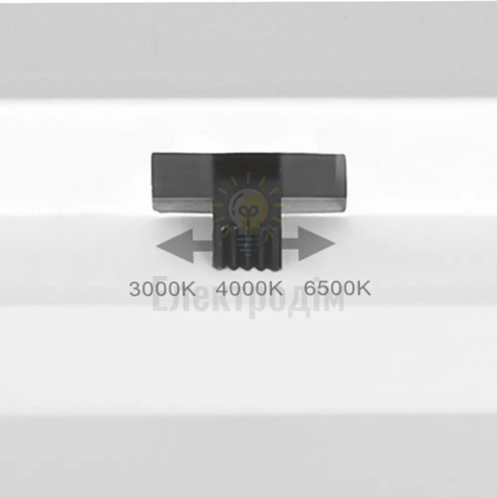 LED світильник круглий VIDEX DL6R 18W 3000K-4000K-6500K White VL-DL6R-18CW  - фото 3