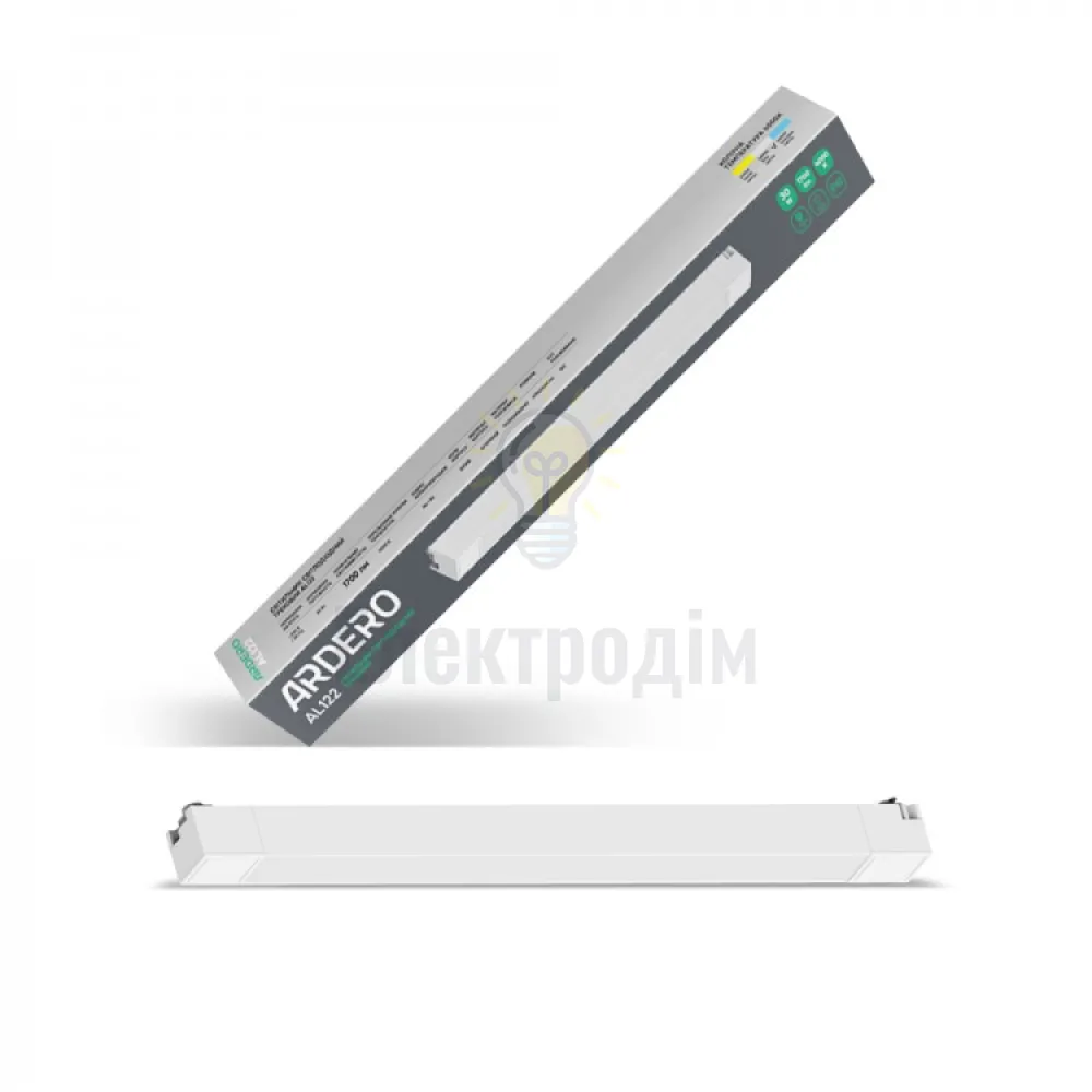 AL122 30W 4000К 120 град білий 478*33*41 мм 80156 