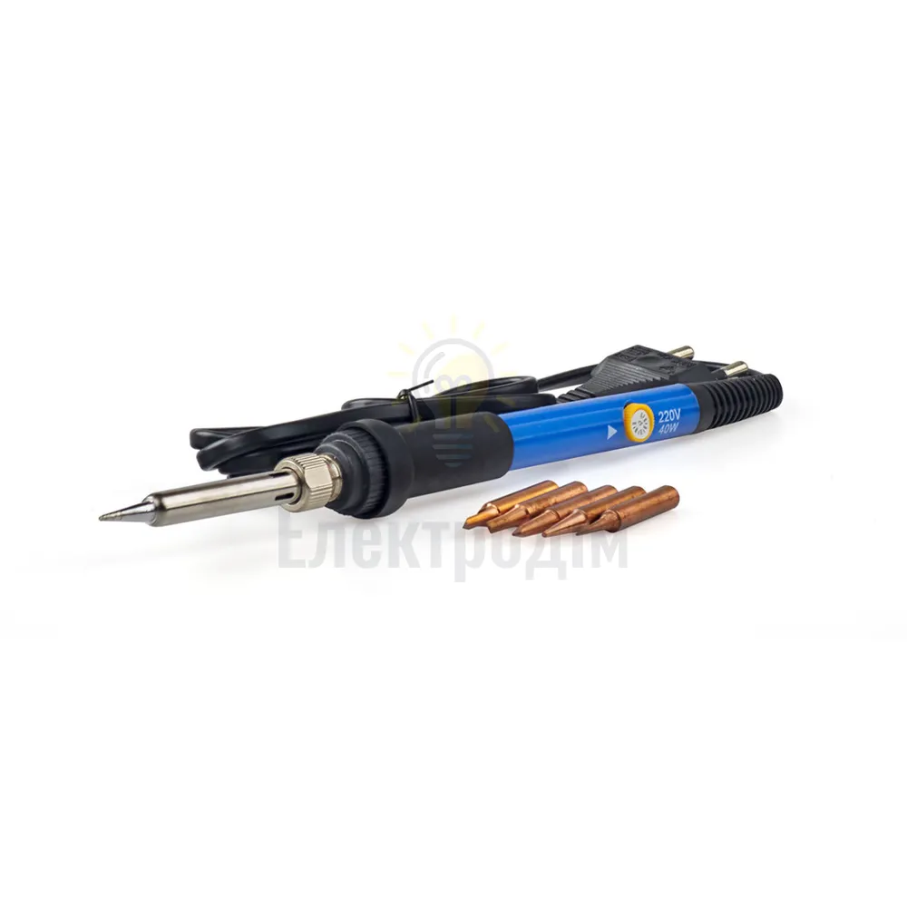 Miol Паяльник 40W, регулювання температури + 5 насадок 99-500 