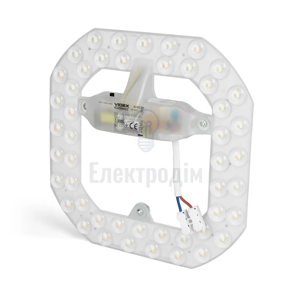 Рем комплект LED модуль для світильників 32W VIDEX VL-MLC-32C 3000-4000-6500K VL-MLC-32C  - фото 3