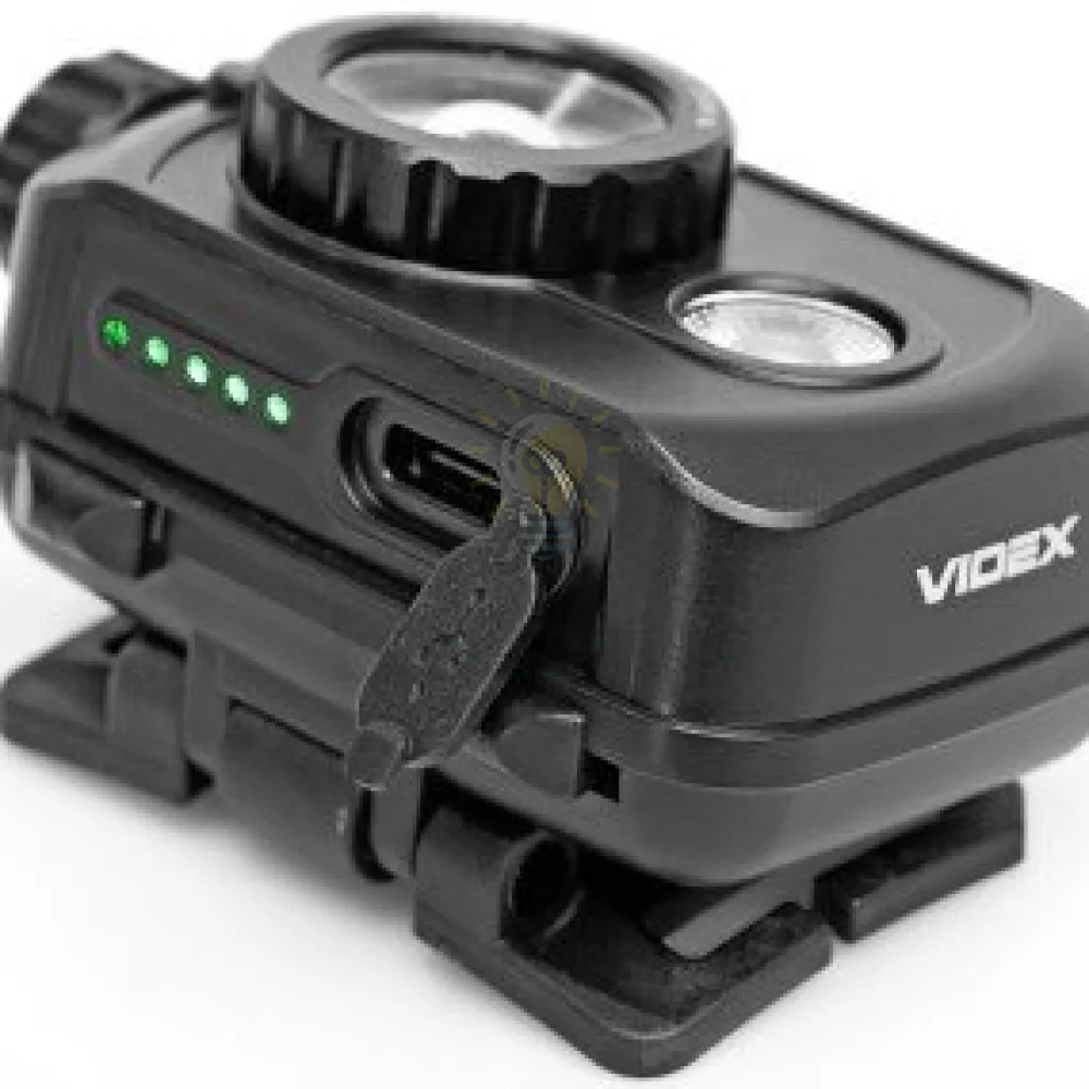 Ліхтарик LED налобний 1000Lm 5000К VLF-H047Z Videx VLF-H047Z  - фото 6