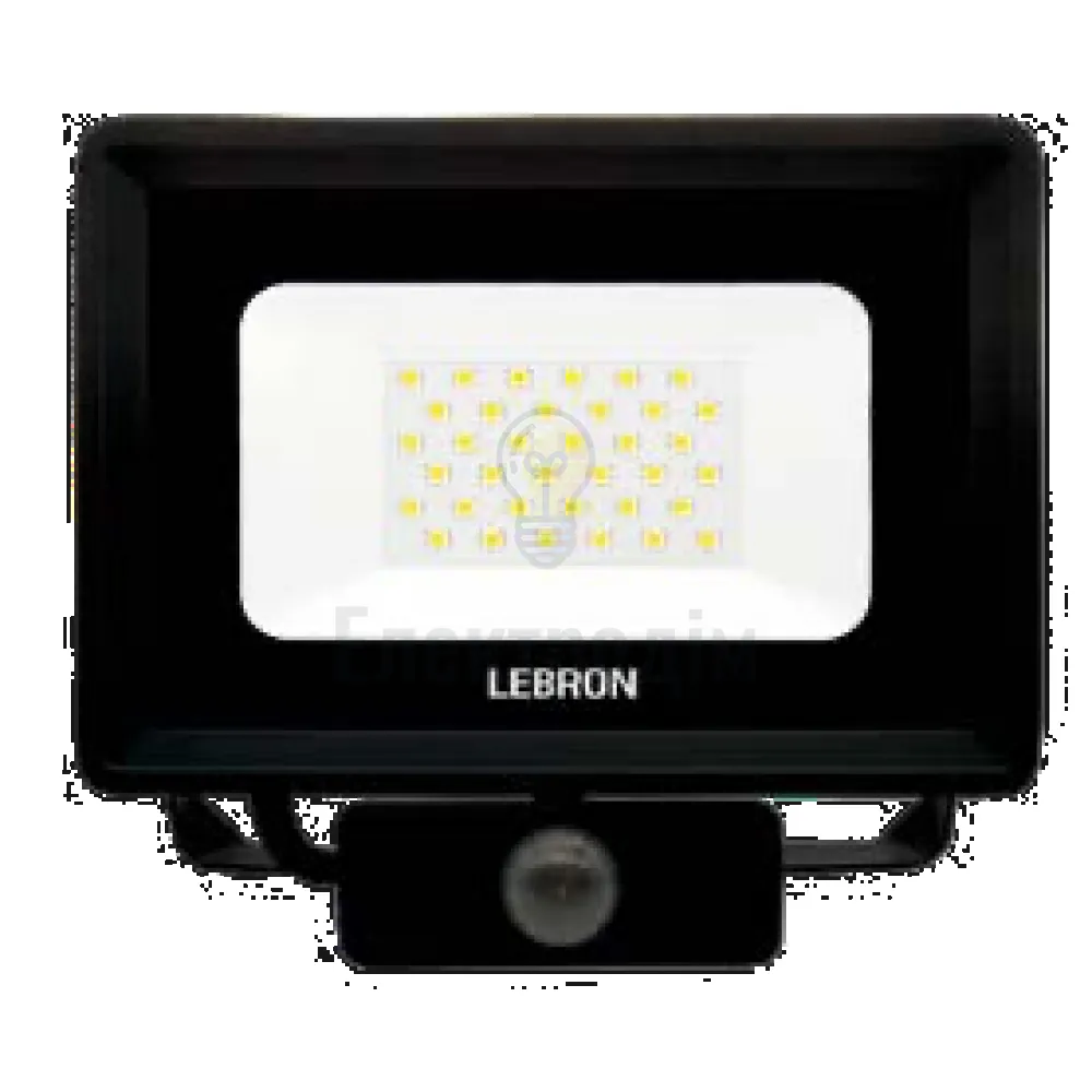 LED прожектор LEBRON LF-10S, 10W, 6500K, 800Lm, 230V, д.руху ІР65. 17-12-21 
