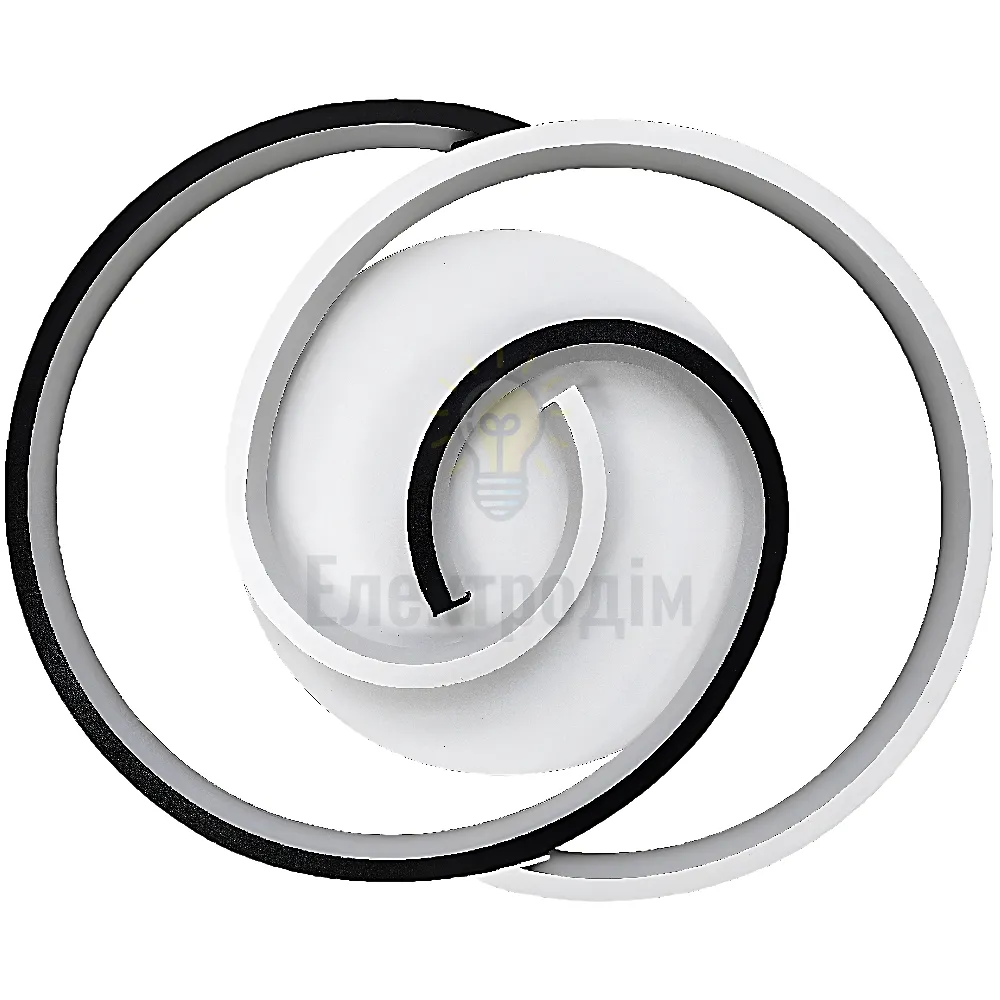 Violux LED світильник smart DOMINO VIOLUX круг 90W 3000-4000-5000K IP20 білий 220555  - фото 1