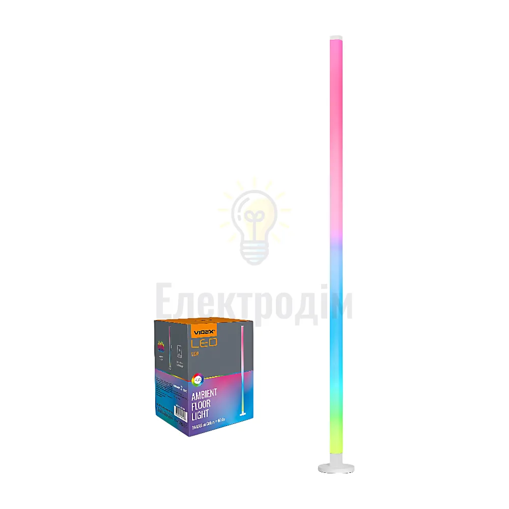 LED лампа підлогова VIDEX TF20 RGB 10W TF20 10W 