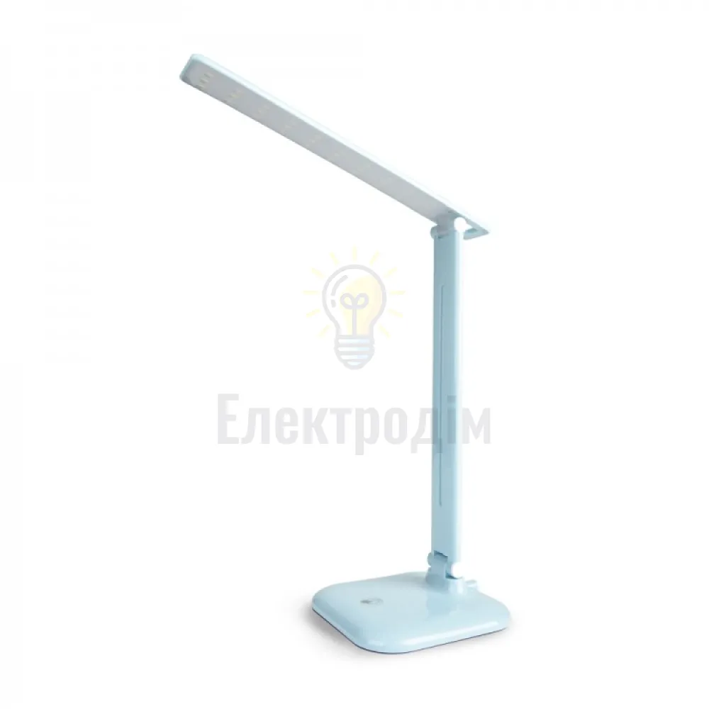 DE1725ARD настільний світильник блакитний 9W 6500К 500 LM (36*15*15cm) IP20 01957  - фото 2