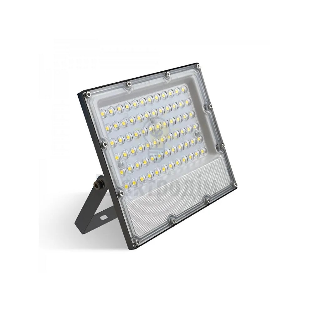 LL-3050ARD 50W 6000Lm 6500K (170*150*28мм) сірий IP65 80027  - фото 1