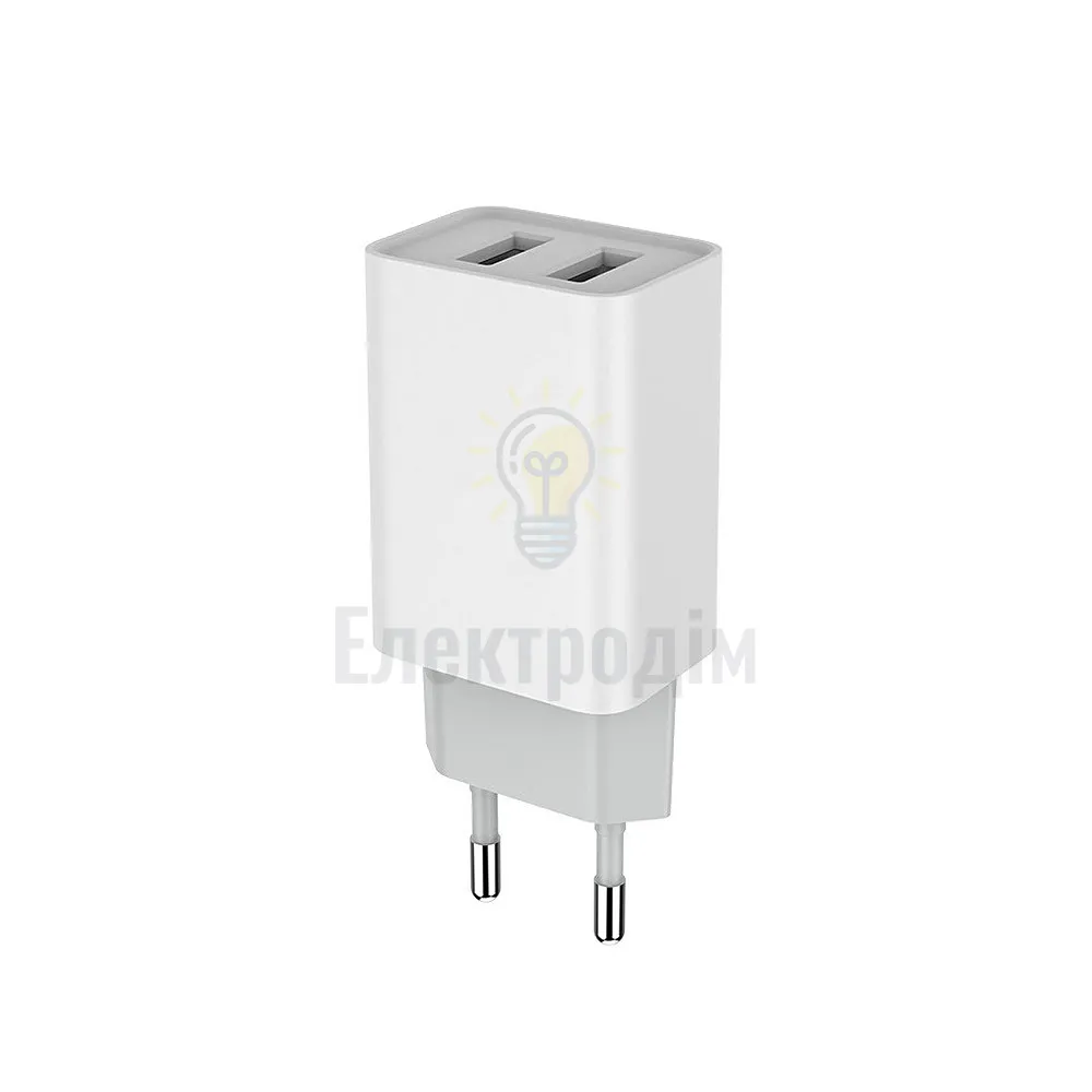 Зарядний пристрій мережевий 2USB 2,1А 10W білий ColorWay CW-CHS015-WT CW-CHS015-WT  - фото 5