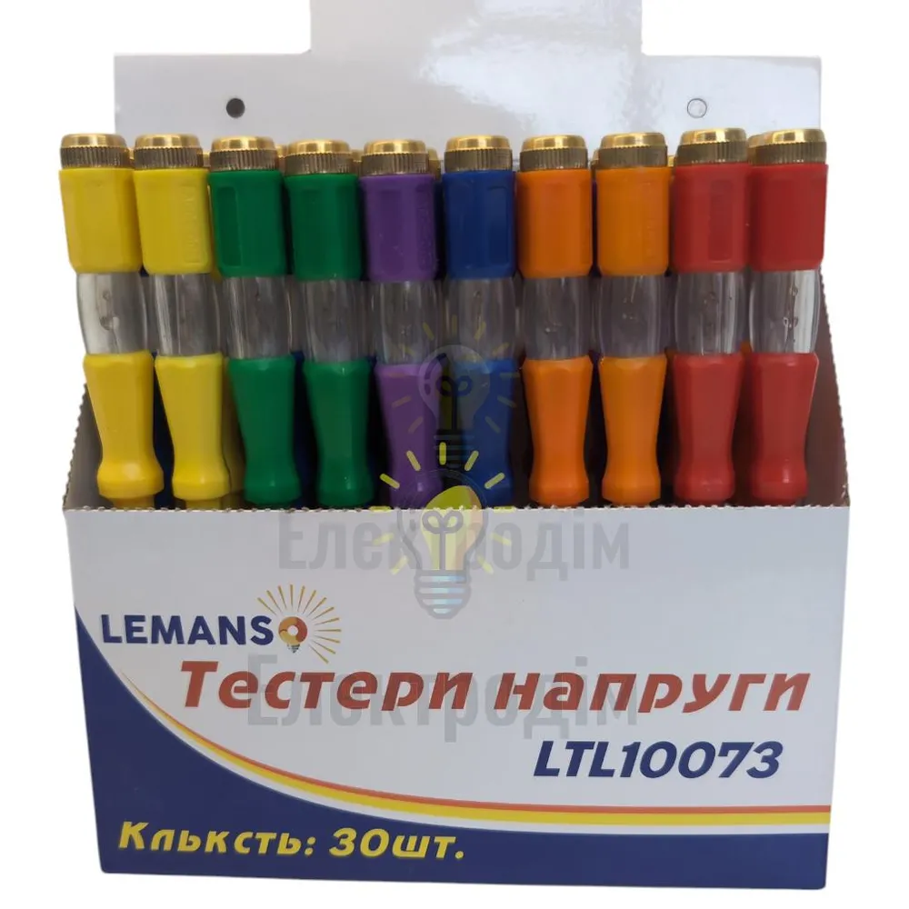 Викрутка-індикатор напруги 100-500V LEMANSO 3.0x140мм LTL10074 