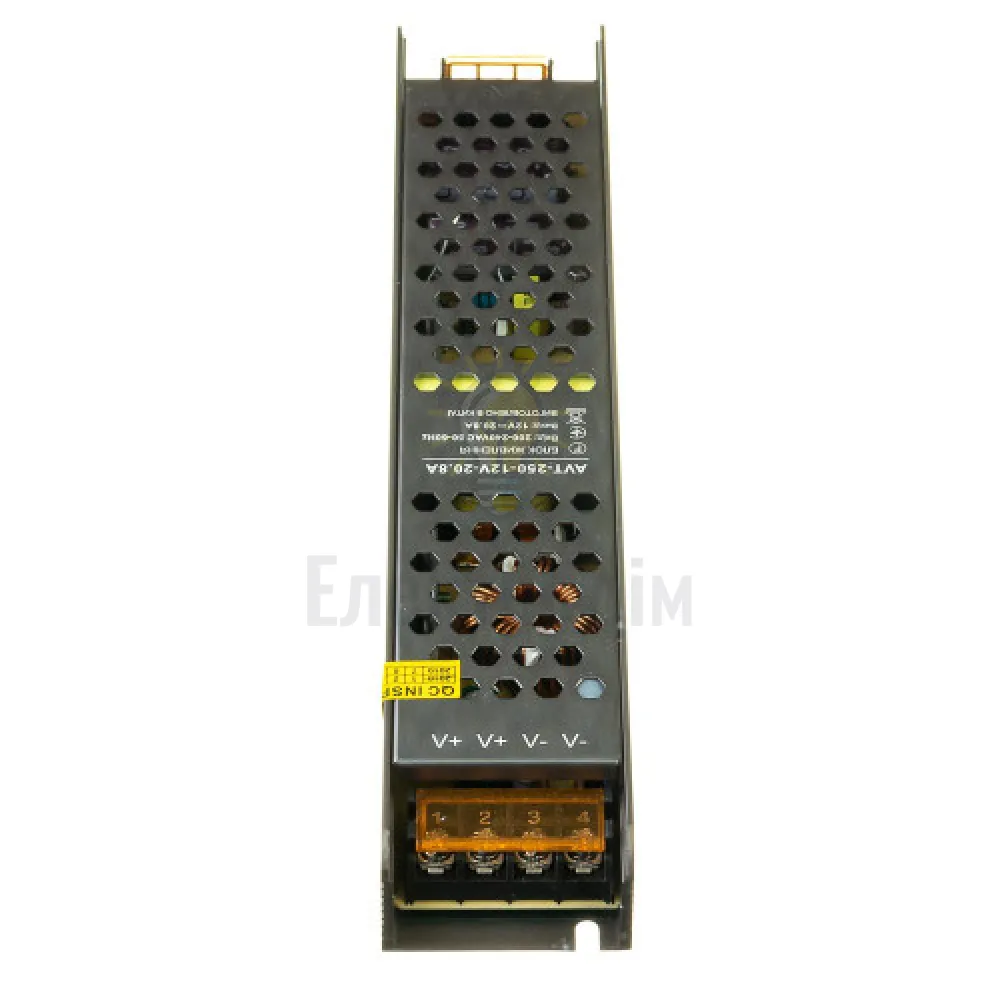 Блок  живлення 12В AVT Блок живлення AVT 20,8А - 250W 1019869  - фото 2