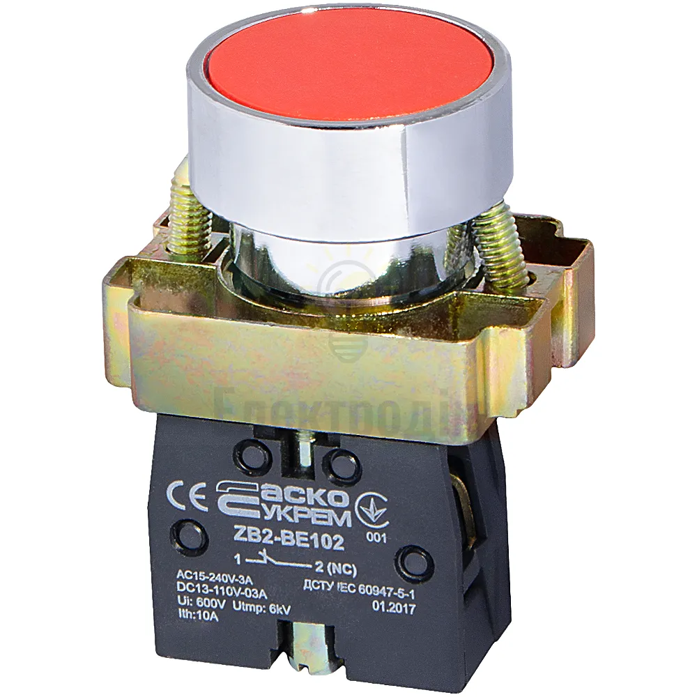XB2-BA42 Кнопка Стоп червона A0140010003 