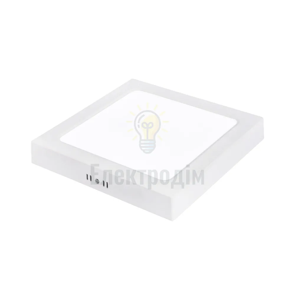 016-084-0036-010 Світильник накладний LED 36W 3CCT 3600Lm 160-265V 290*h32мм ІР20 білий квадрат 016-084-0036-010 