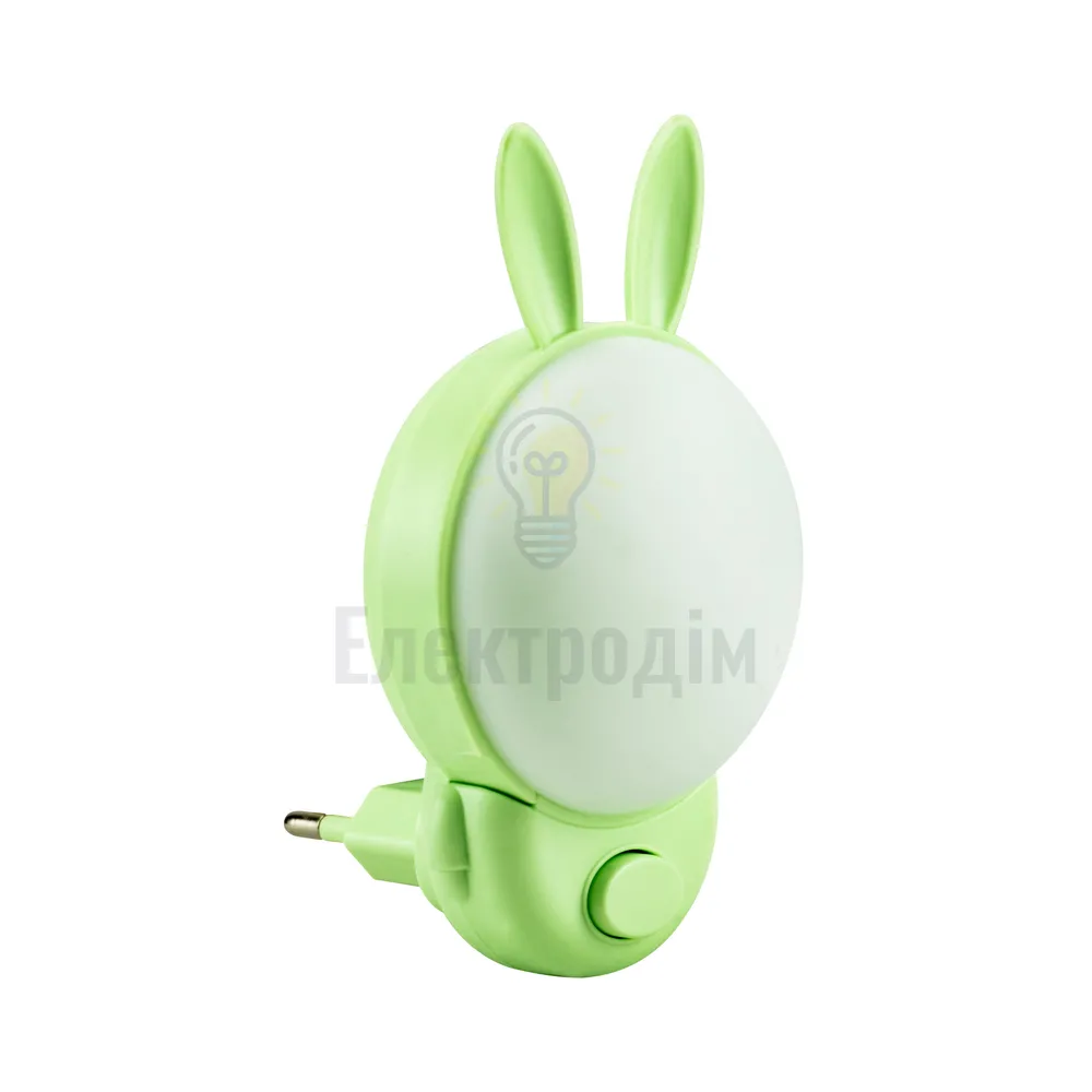 Нічник led BUNNY 2CCT зелений 98772  - фото 2