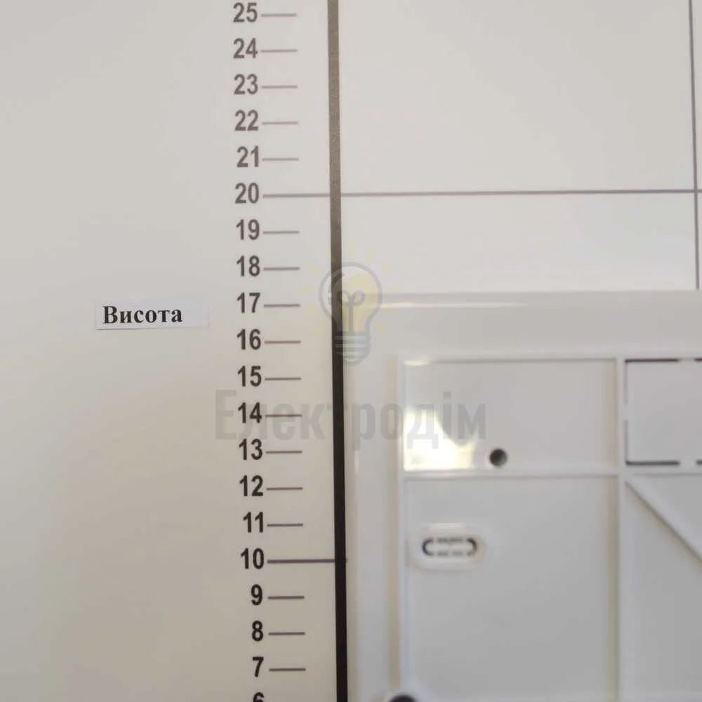 Бокс пласт.Nilson quantom на 4 модулі зовнішній чорний 32881004  - фото 4
