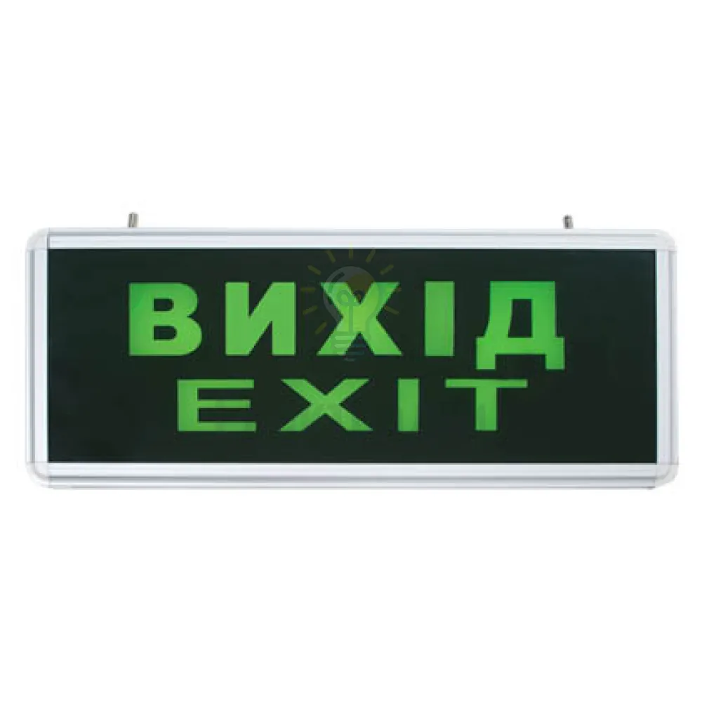 Світильник ВИХIД EL50ARD(6 LED/0.8W) 230V зелений/сріблястий 80059  - фото 1