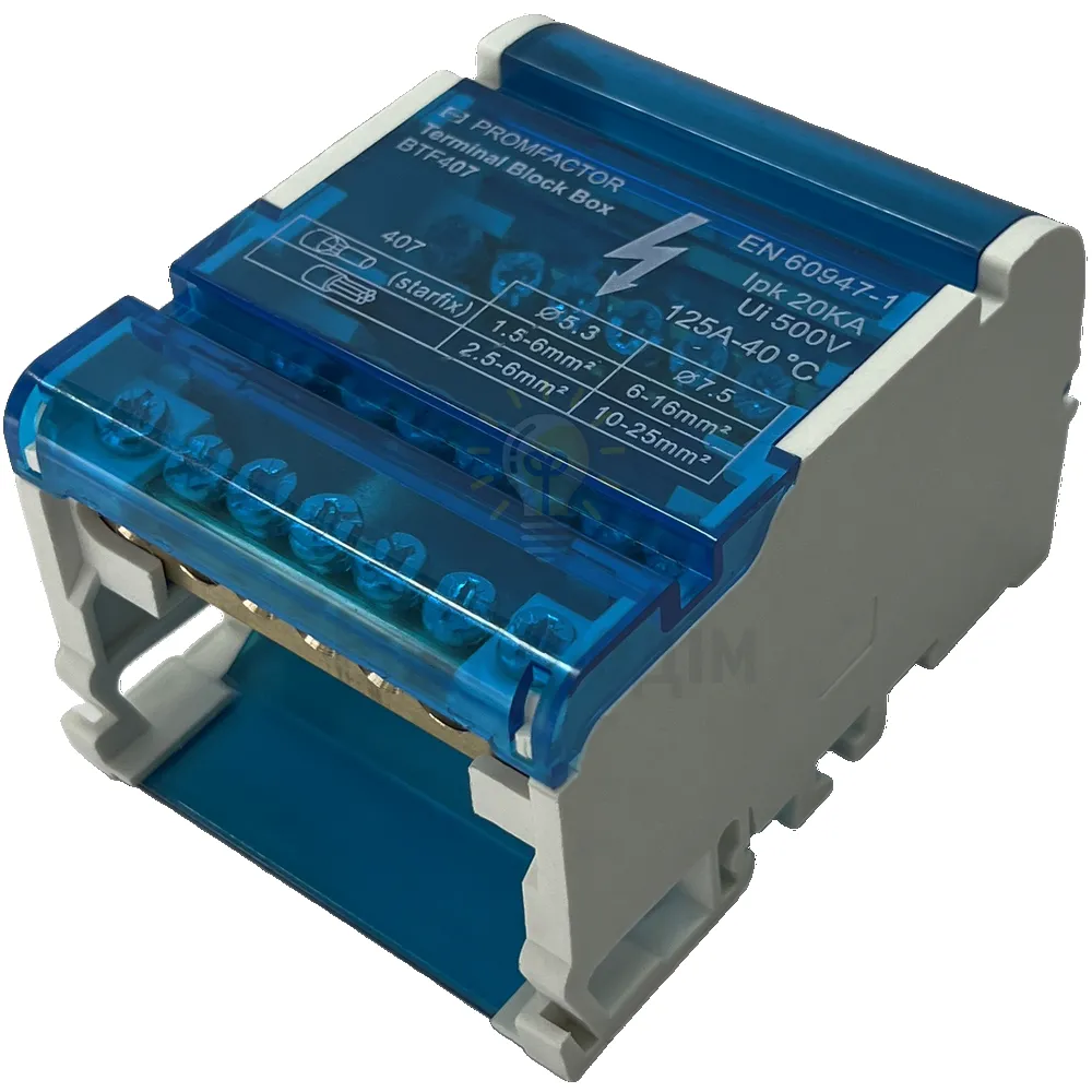 Шина в корпусі в корпусі Промфактор 4p 125А 4х7 690V BFT407 