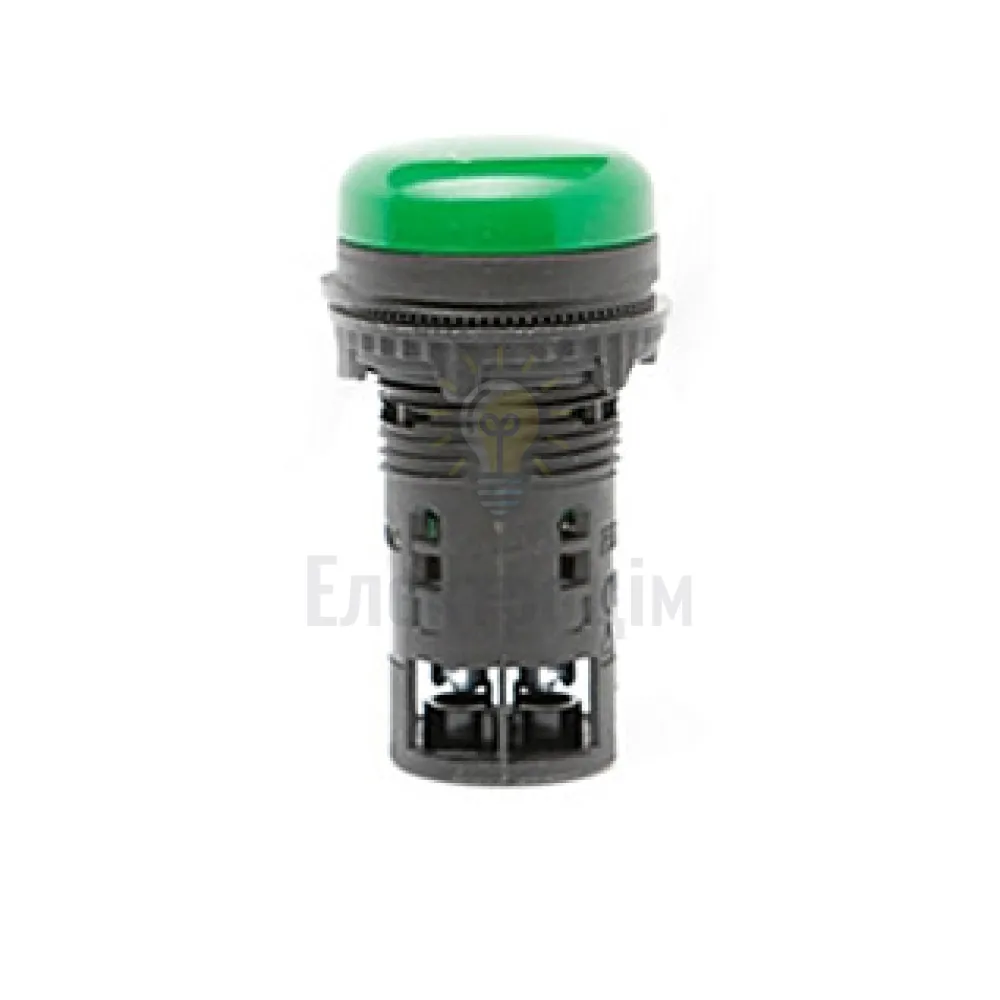 Сигнальна арматура Лампа сигнальна LED матова ELPI-240A-G 240V AC (зелена) 4771712 