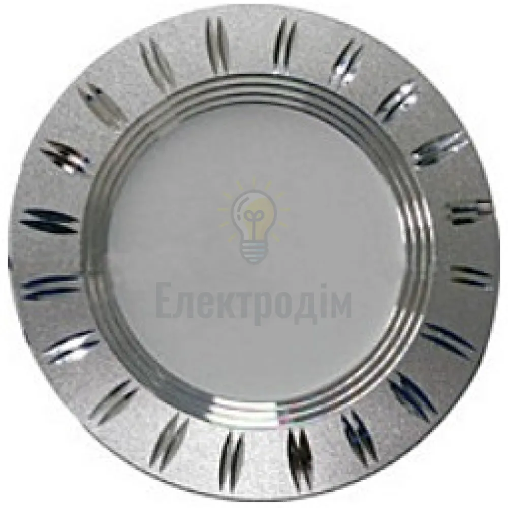 LED панель Lemanso 7W 560LM 4500K хром LM488  - фото 1