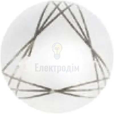 Світильник закритого типу,скло-метал, Е-27,60W, 150х100мм 05032 36-58-12 — купити в Електродім