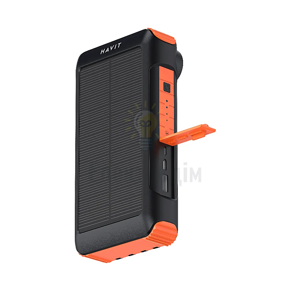 Павербанк Захищений з сонячною батареєю HAVIT 20000mAh HV-PB5126  - фото 1