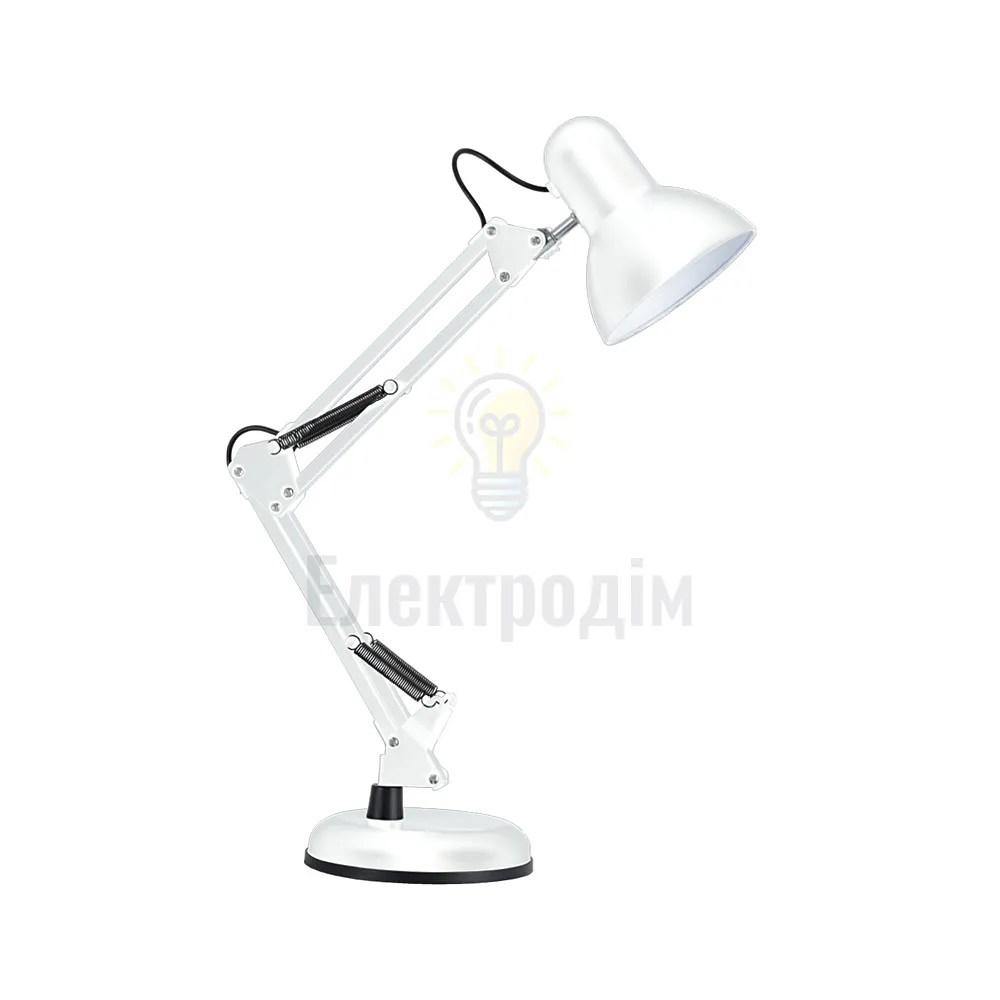 Лампа настільна телескопічна Lebron L-TL-Tel, E27, 40W, біла 15-11-80 