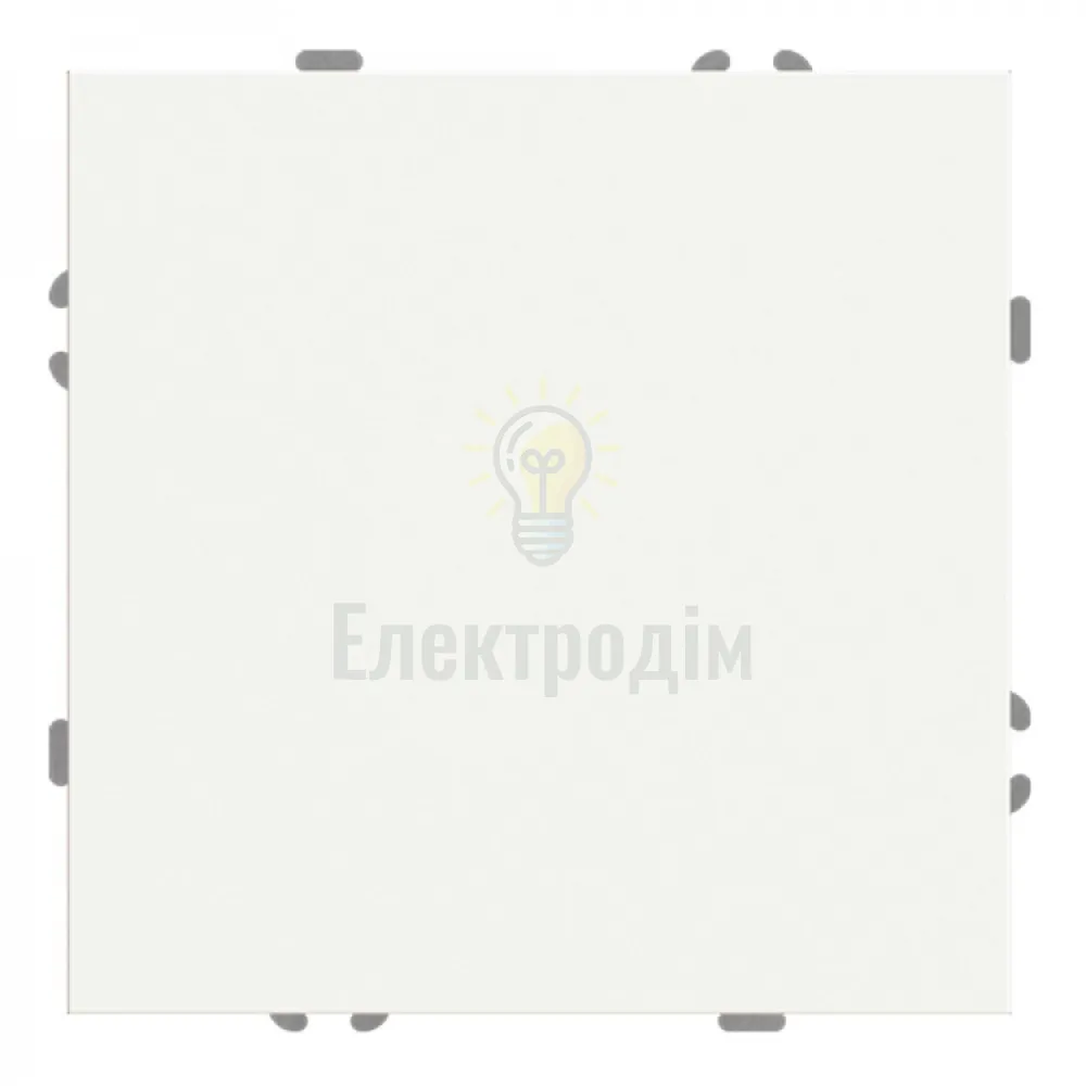 EV111B-W заглушка, механізм білий Soft 80726  - фото 2